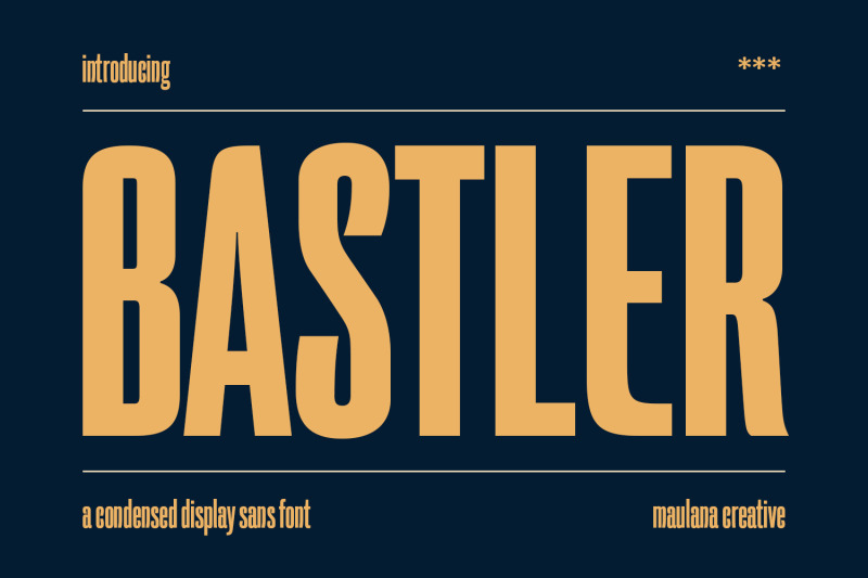 bastler-condensed-sans-display-font