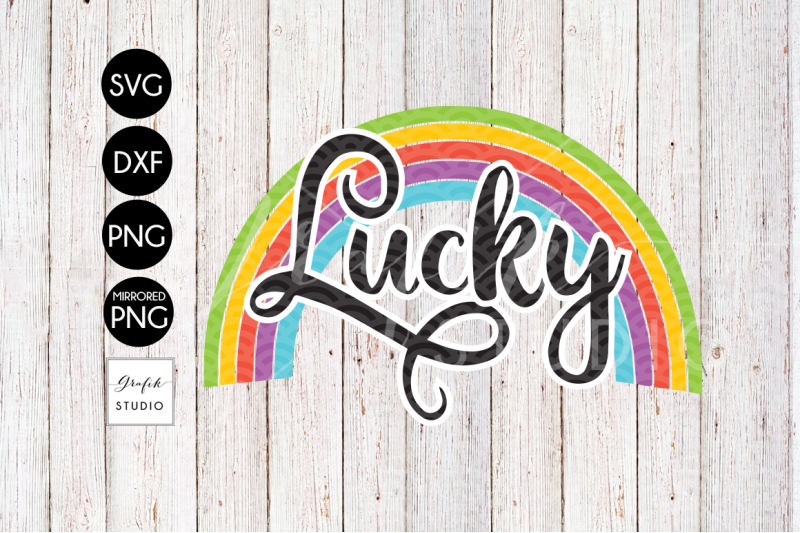 lucky-rainbow-st-patricks-day-svg-file-dxf-file-png-file