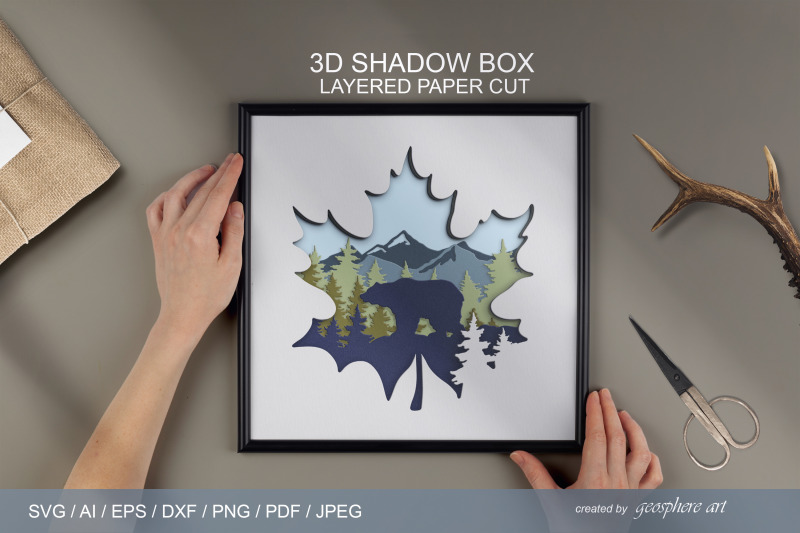 3d-maple-leaf-layered-papercut-svg-paper-cut-shadow-box