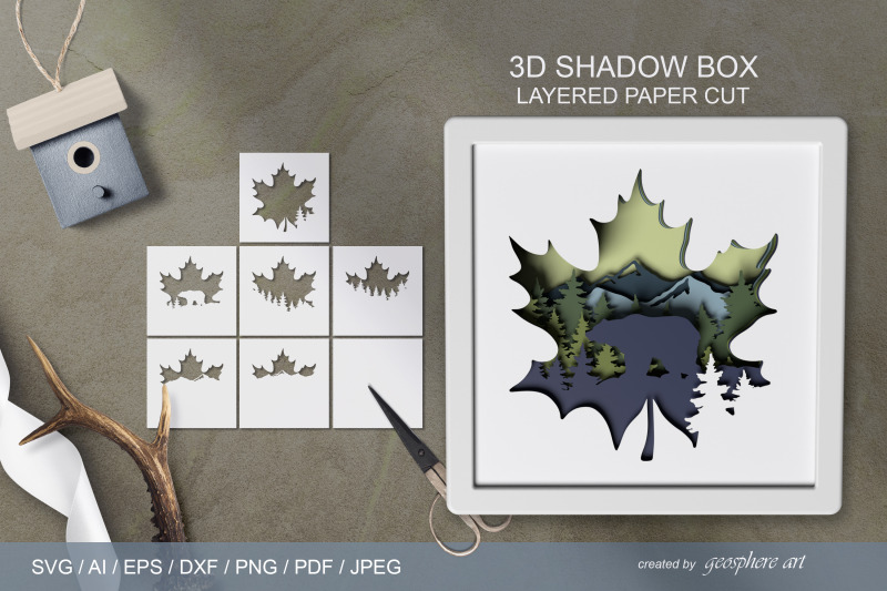 3d-maple-leaf-layered-papercut-svg-paper-cut-shadow-box