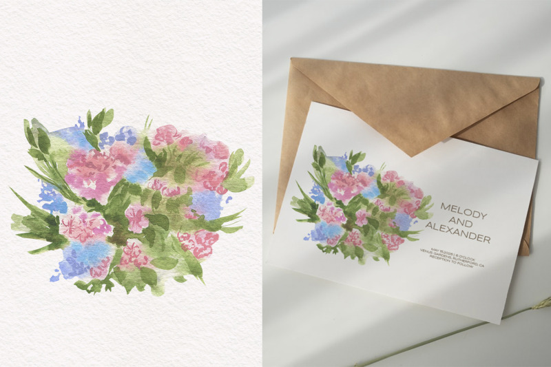 spring-watercolor-bouquets