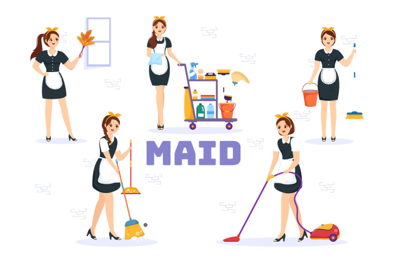 15-professional-girl-maid-illustration