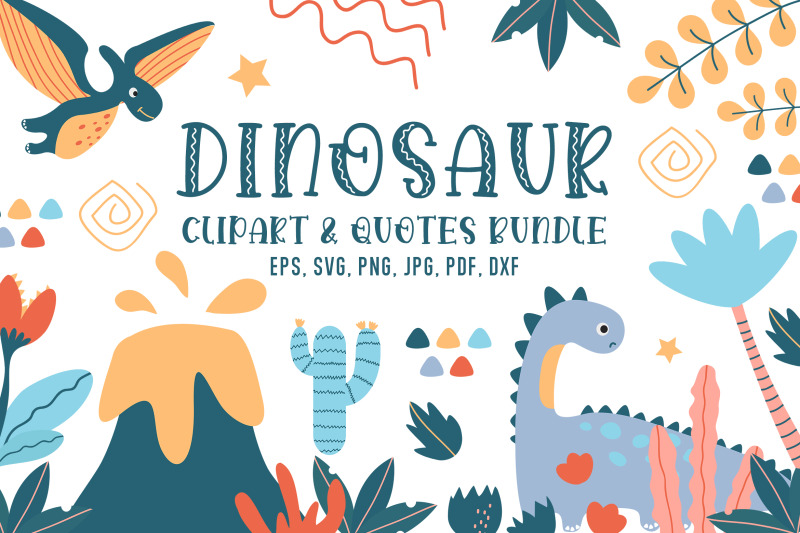 dinosaur-svg-bundle-dinosaur-clipart-and-quotes-bundle