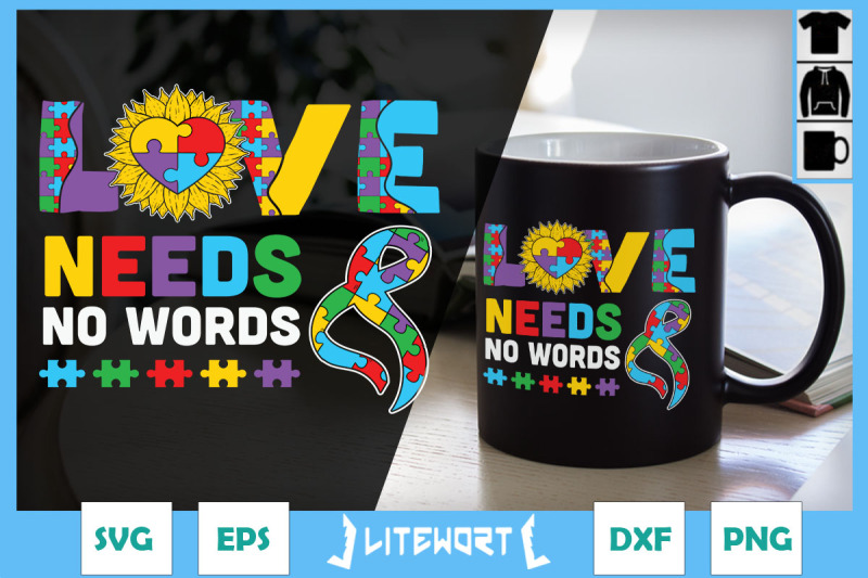 love-needs-no-words-autism-ribbon-puzzle