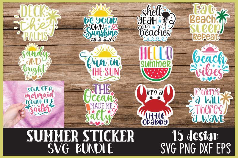 summer-sticker-bundle-stickers-svg