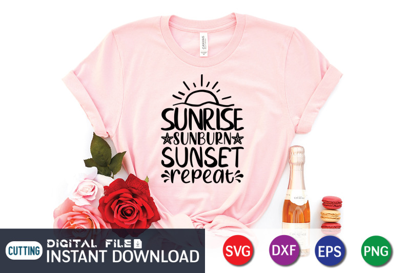 sunrise-sunburn-sunset-repeat-svg