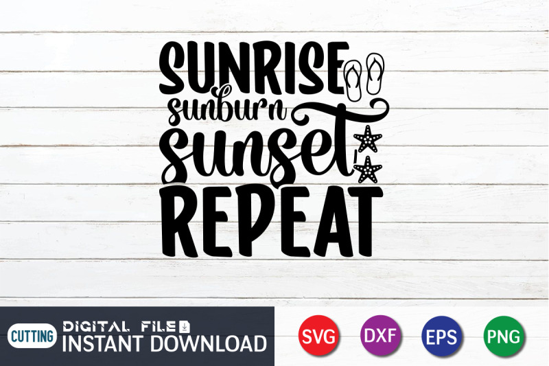 sunrise-sunburn-sunset-repeat-svg