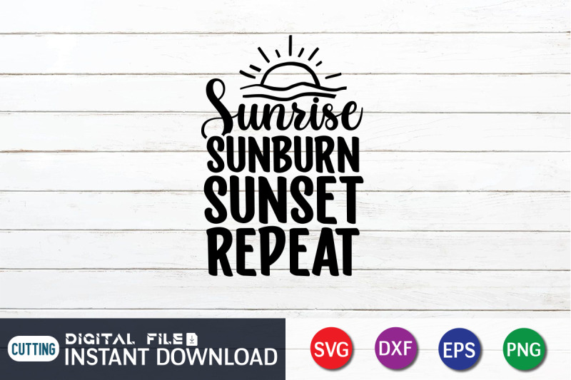 sunriise-sunburn-sunset-repeat-svg