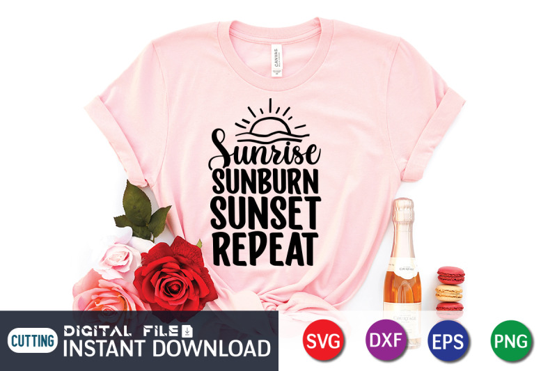 sunriise-sunburn-sunset-repeat-svg