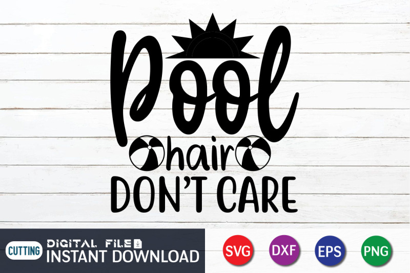 pool-hair-don-039-t-care-svg