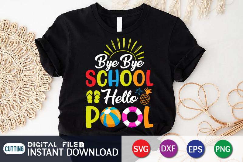 bye-bye-school-hello-pool-svg