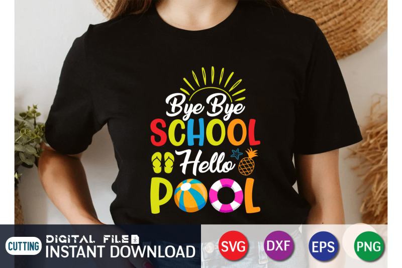 bye-bye-school-hello-pool-svg