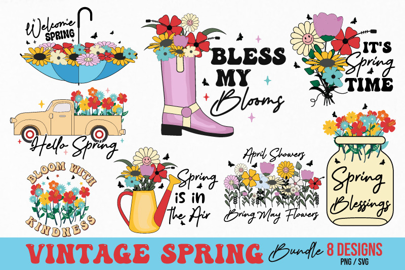 vintage-spring-sublimation-bundle