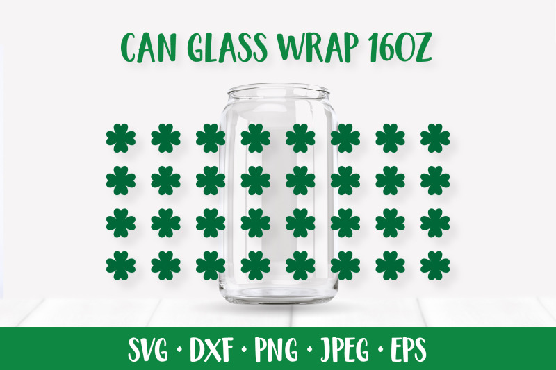 st-patricks-day-can-glass-wrap-svg-clover-leaves-glass-can