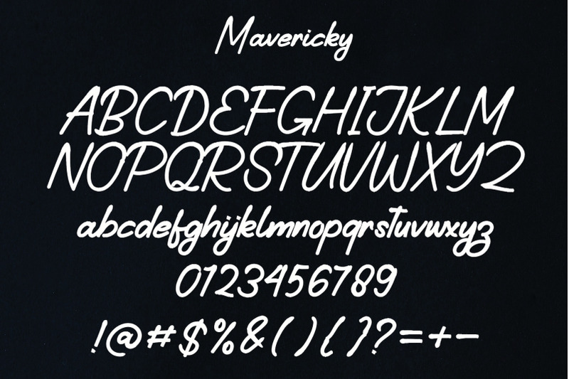 mavericky-font