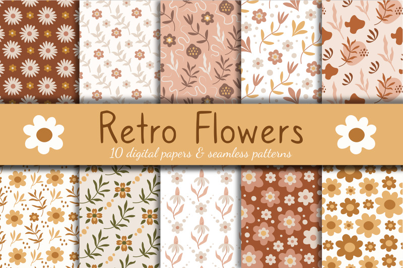 retro-flowers-digital-papers-amp-seamless-patterns