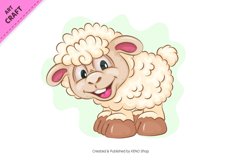 set-of-cartoon-sheeps-01-clipart