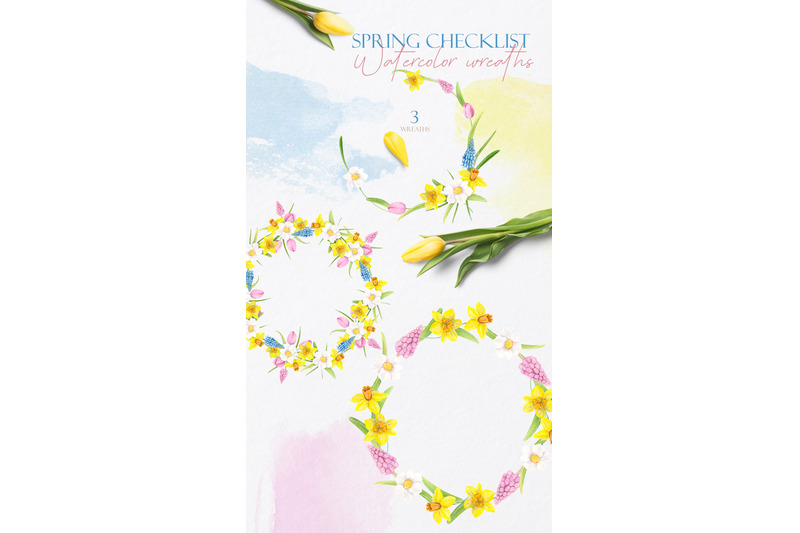 spring-checklist-watercolor-clipart