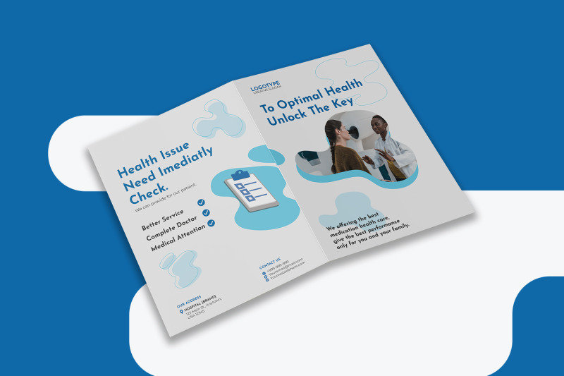 health-clinic-bifold-brochure