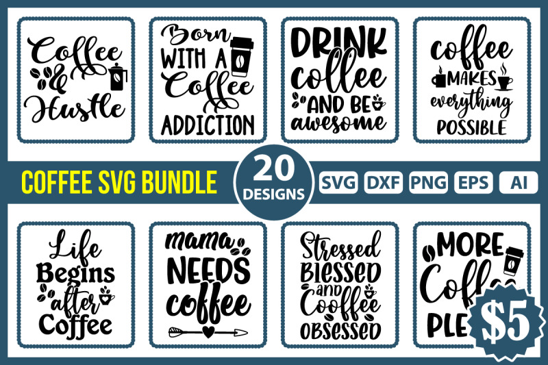 coffee-svg-bundle