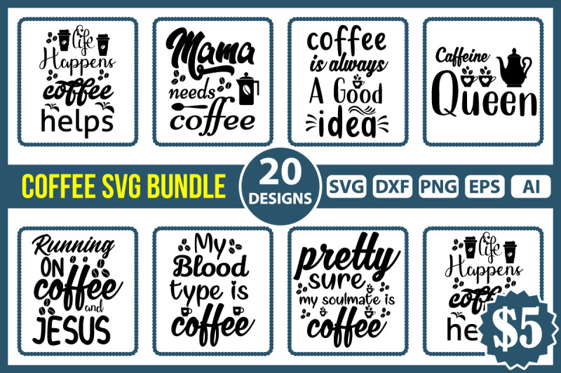 coffee-svg-bundle