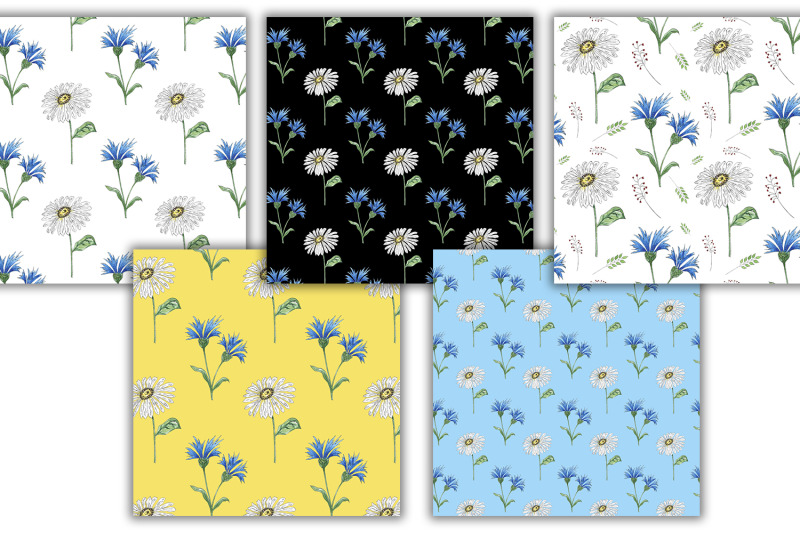 watercolor-wildflower-pattern-seamless-digital-paper-pack