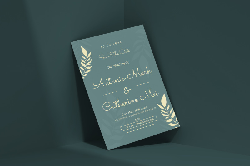 floral-wedding-invitation