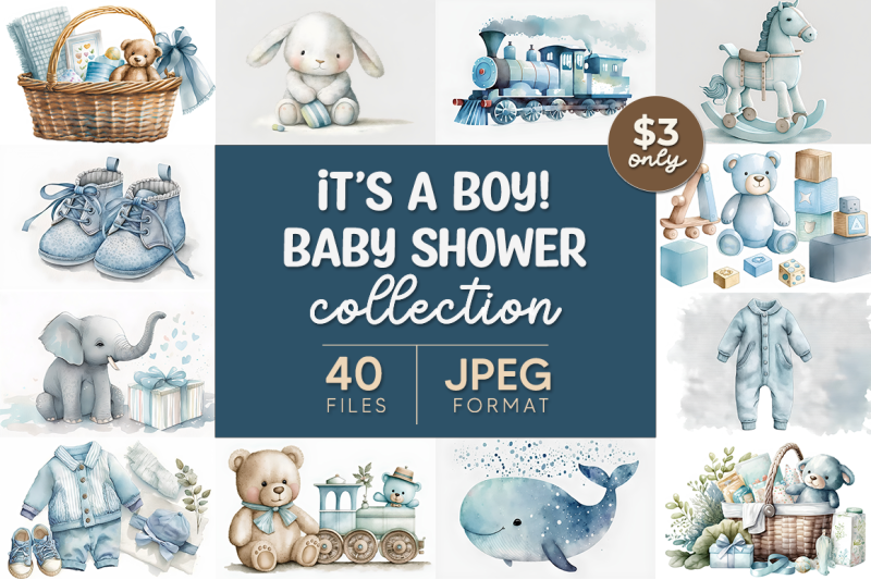 its-a-boy-baby-shower-collection