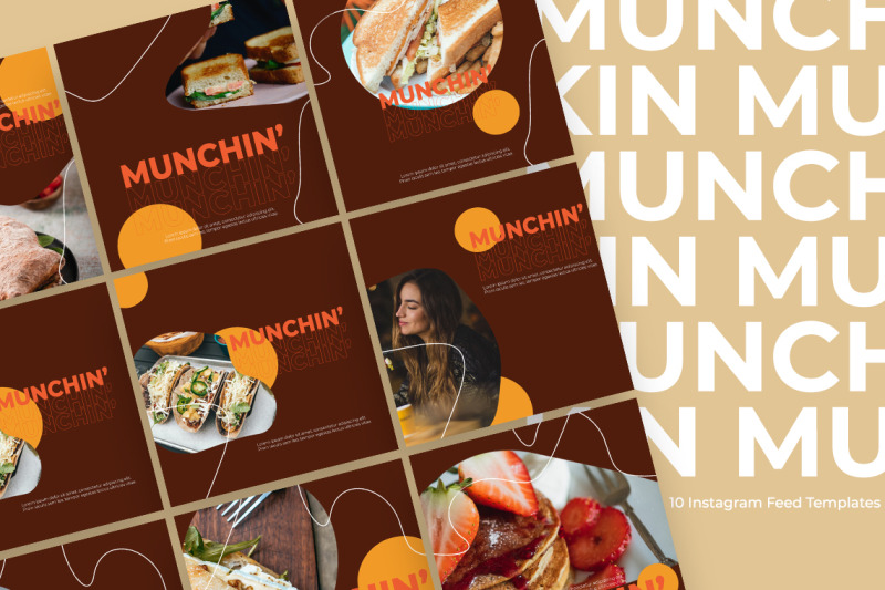 munchin-food-instagram-post-template