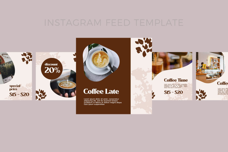 americano-coffee-instagram-post-template