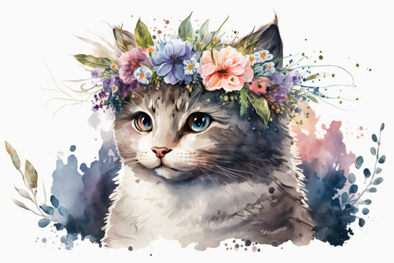 spring-mystical-cat