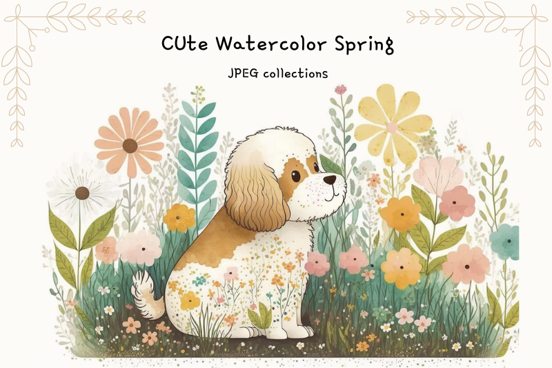 cute-watercolor-spring-collections