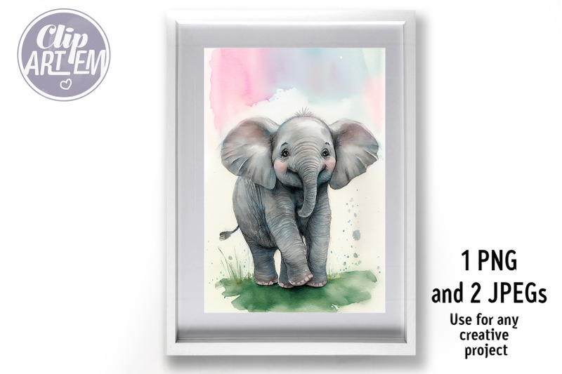 happy-elephant-boy-girl-wall-art-clip-art-png-jpeg-images-bundle