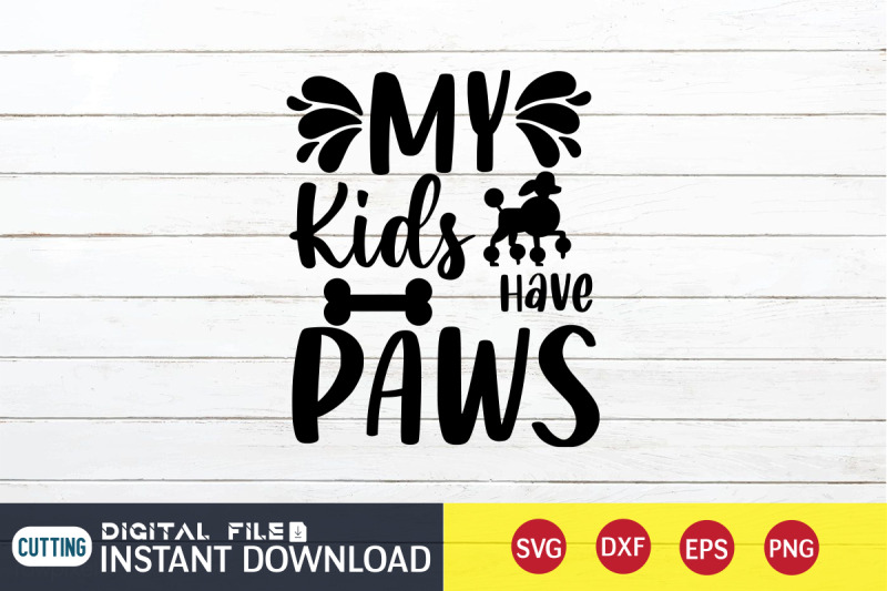 my-kids-have-paws-svg