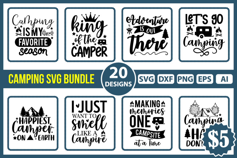 camping-svg-bundle