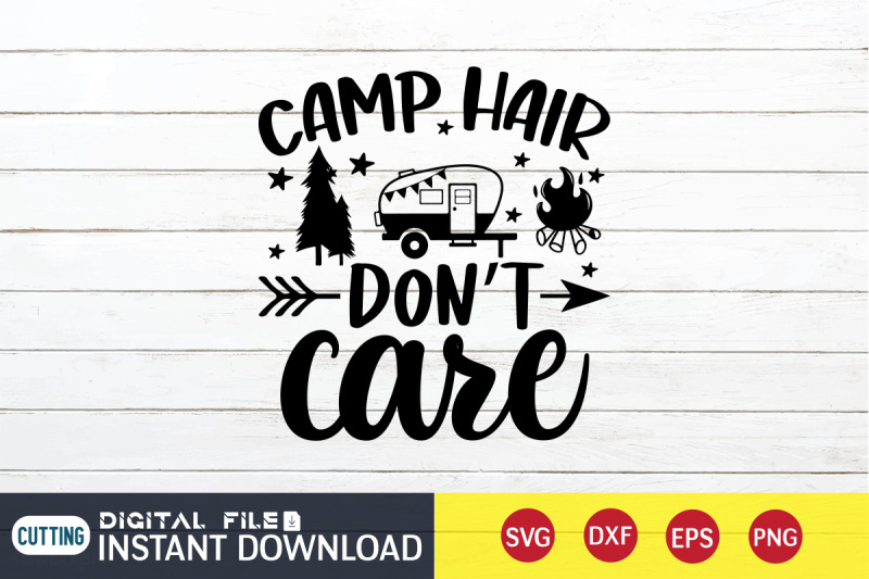 camp-hair-don-039-t-care-svg