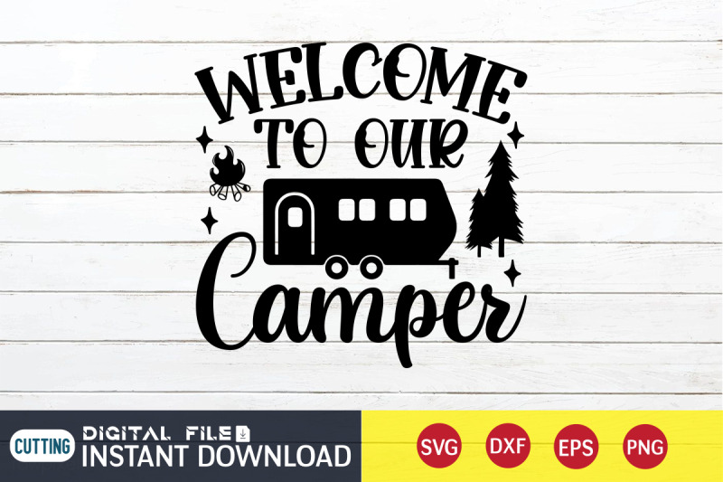 welcome-to-our-camper-svg