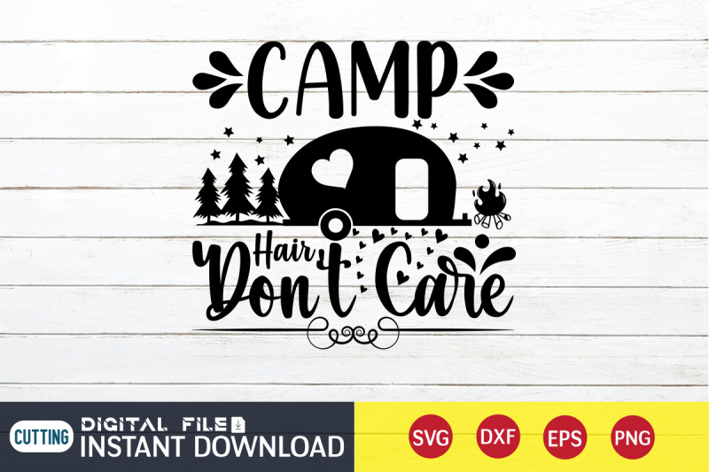 camp-hair-don-039-t-care-svg