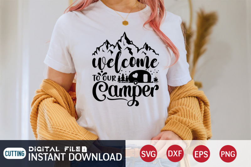 welcome-to-our-camper-svg