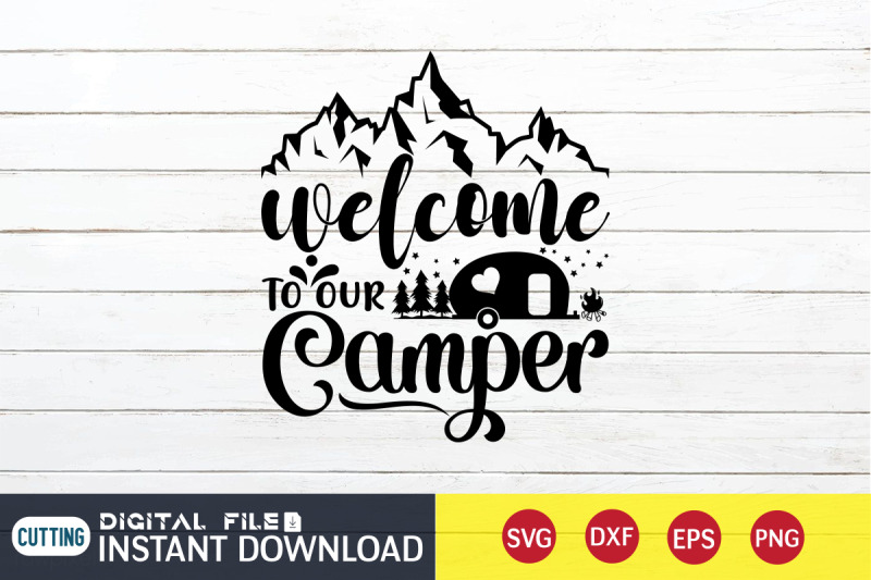 welcome-to-our-camper-svg