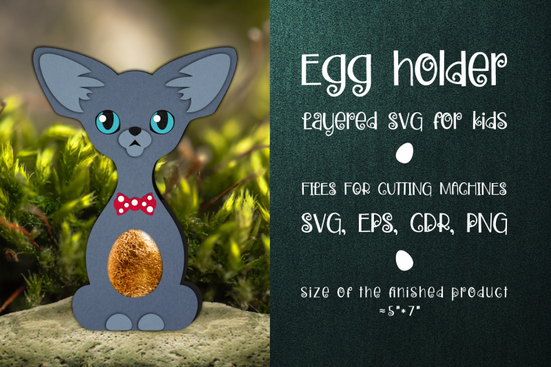 oriental-cat-easter-egg-holder-template