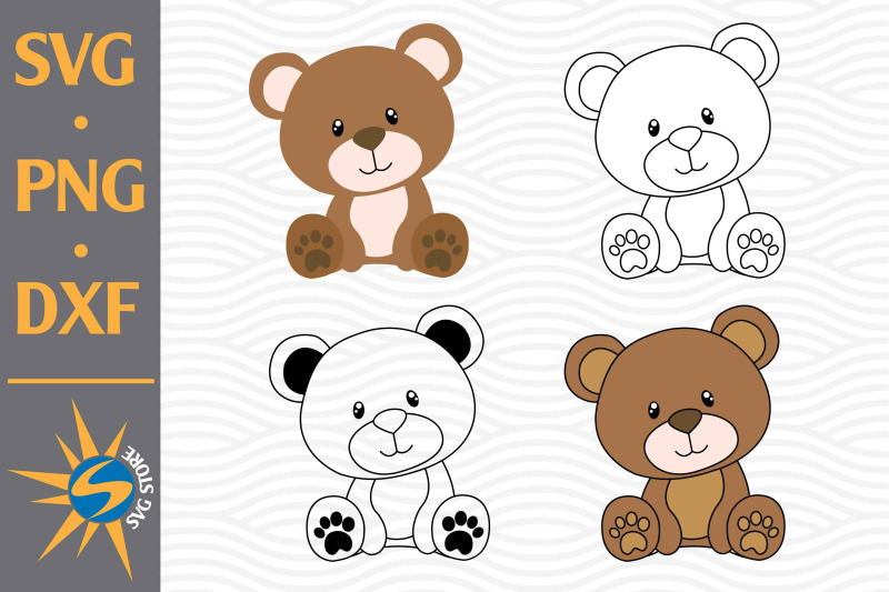 teddy-bear-svg-png-dxf-digital-files-include