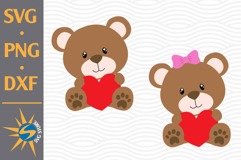 teddy-bear-svg-png-dxf-digital-files-include