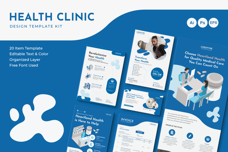 health-clinic-design-bundle-kit