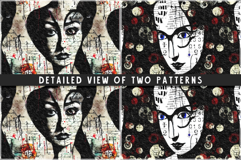50-seamless-artistic-face-patterns