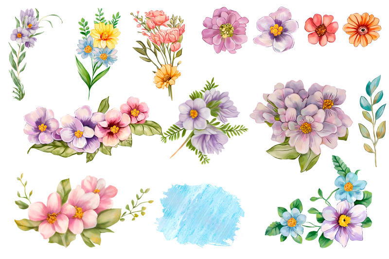 spring-flowers-clipart