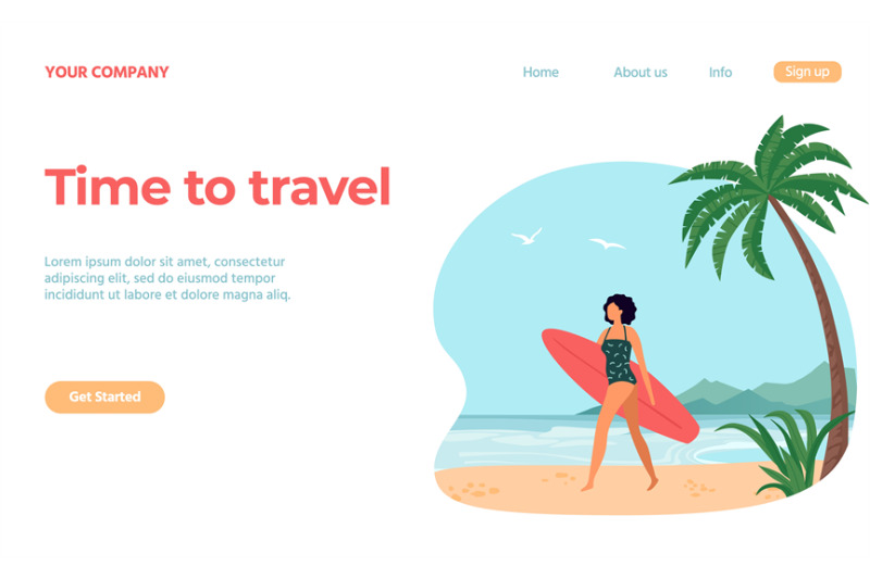 travel-concept-landing-web-page-girl-with-surfboard