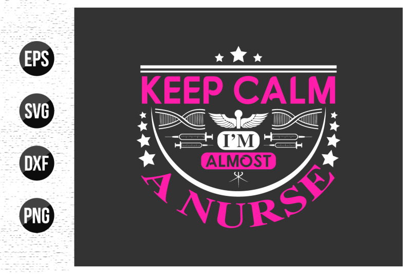 nurse-typographic-slogan-design-vector