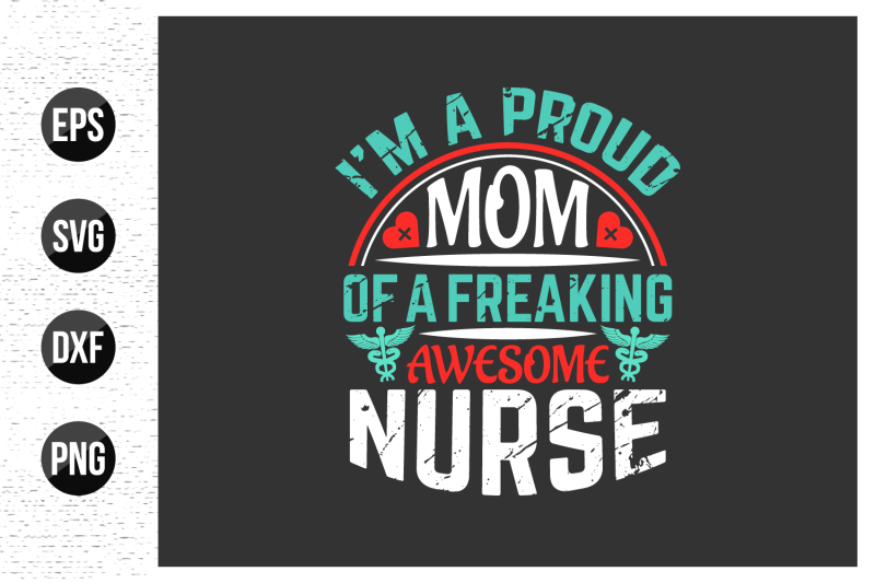 nurse-t-shirt-design-vector-graphic