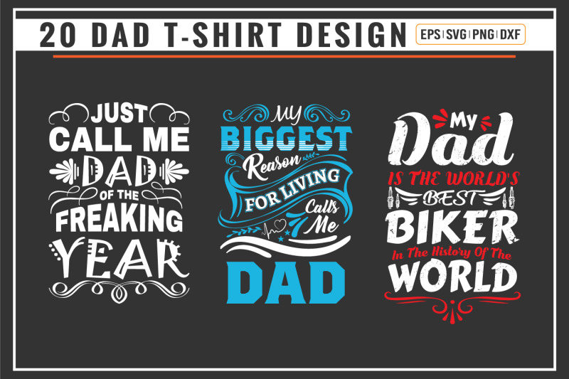 fathers-day-t-shirt-design-bundle